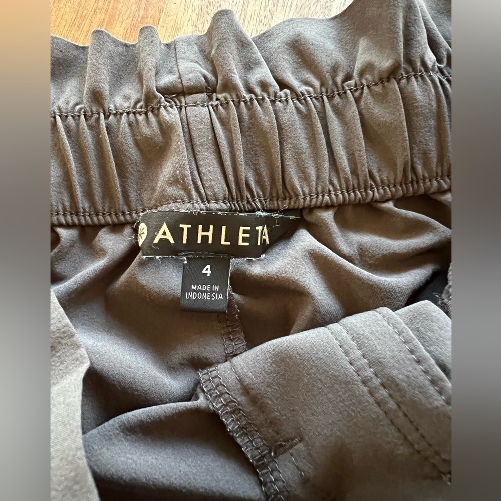 Athleta Skyline Brown Green Ankle Pants - Picture 7 of 8